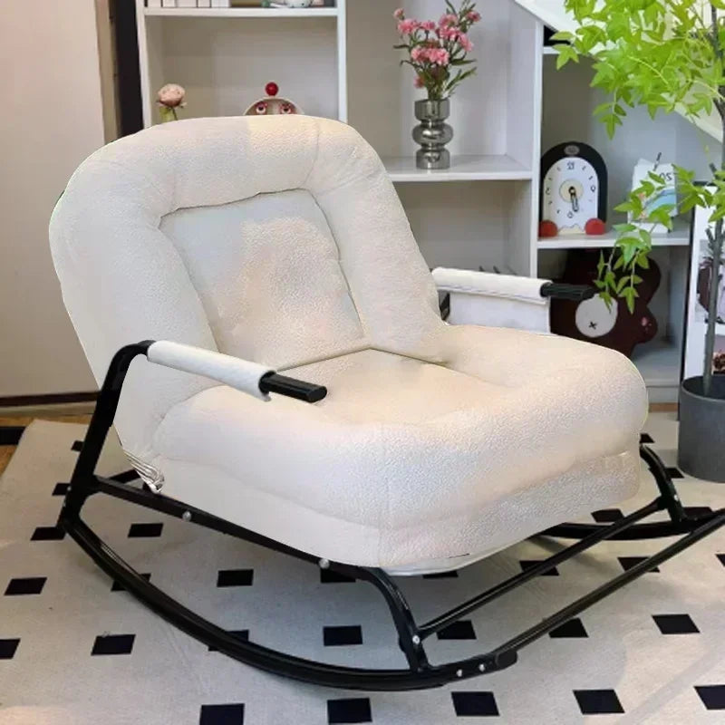 Lazy rocking chair Lazy sofa Home balcony Leisure living room Siesta chair Single Internet celebrity bedroom Siesta recliner