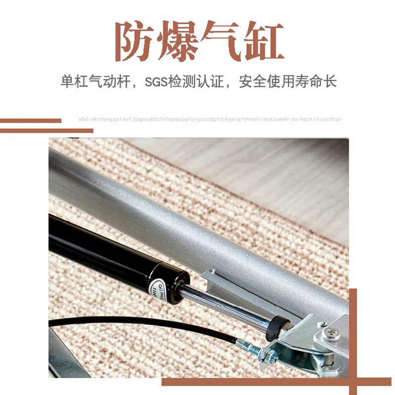 movable coffee table dining table integrated household small apartment folding lifting living room table dual-purpose movable