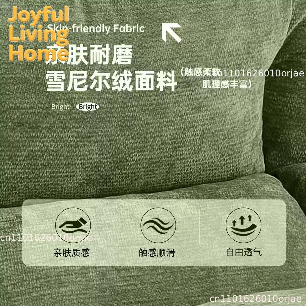 Lazy Sofa Chair, Rocking Chair Foldable and Adjustable Single Sofa, Leisure Chair for Balcony Perfect for Napping Rocking Chair