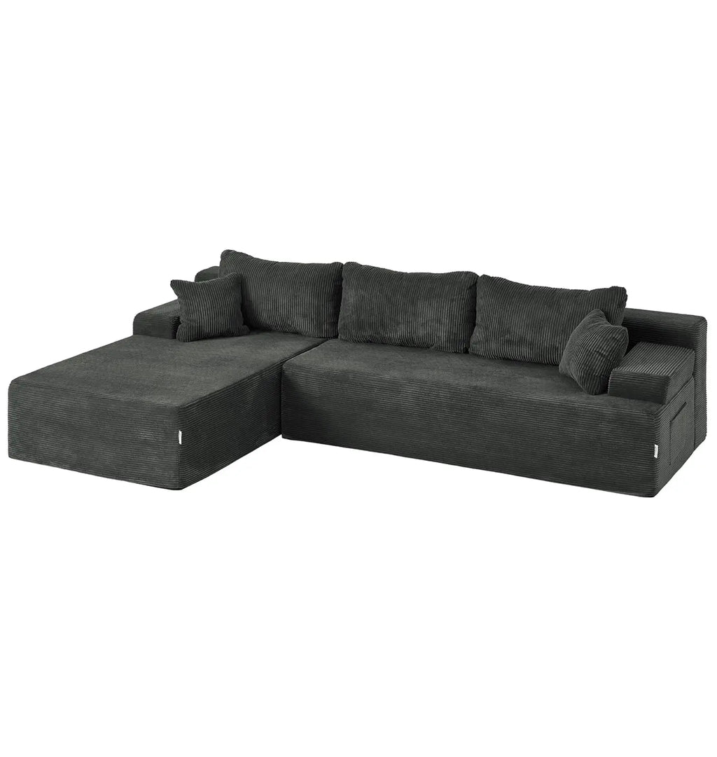 Modular Sectional Sofa Couches L-Shape Couch 3 Seat Modular Sofa Memory Foam Sectional Couches for Living Room,, Customized