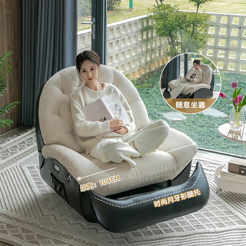 Designer Relax Massage Living Room Chairs Balcony Reading Swivel Comfortable Massage Ergonomic Fauteuil Lounge Suite Furniture
