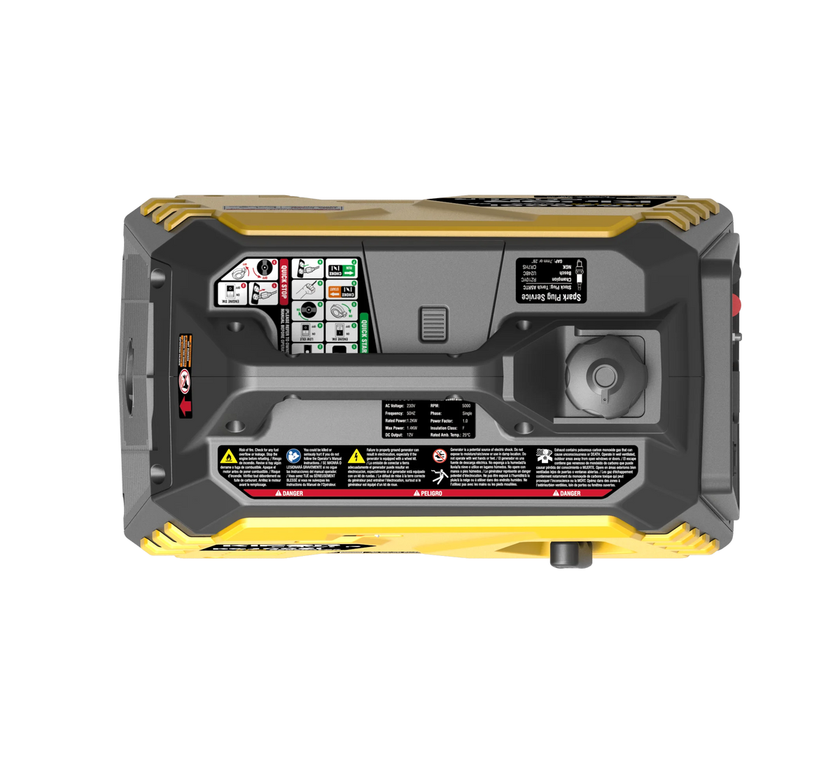 Professional 2kW Home Electric Generators Portable 2000W Diesel Inverter Generator With Single Phase AC Output 50Hz Frequency