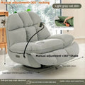 Smart Electric Lazy Sofa Recliner Single Leisure Chair with Sleep Function for Modern Living Room Lounge  Leather Sectional Sofa