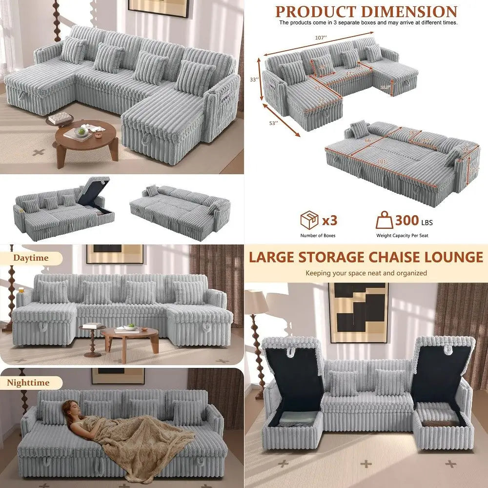 Modular Sectional Sofa Couches L-Shape Couch 3 Seat Modular Sofa Memory Foam Sectional Couches for Living Room,, Customized