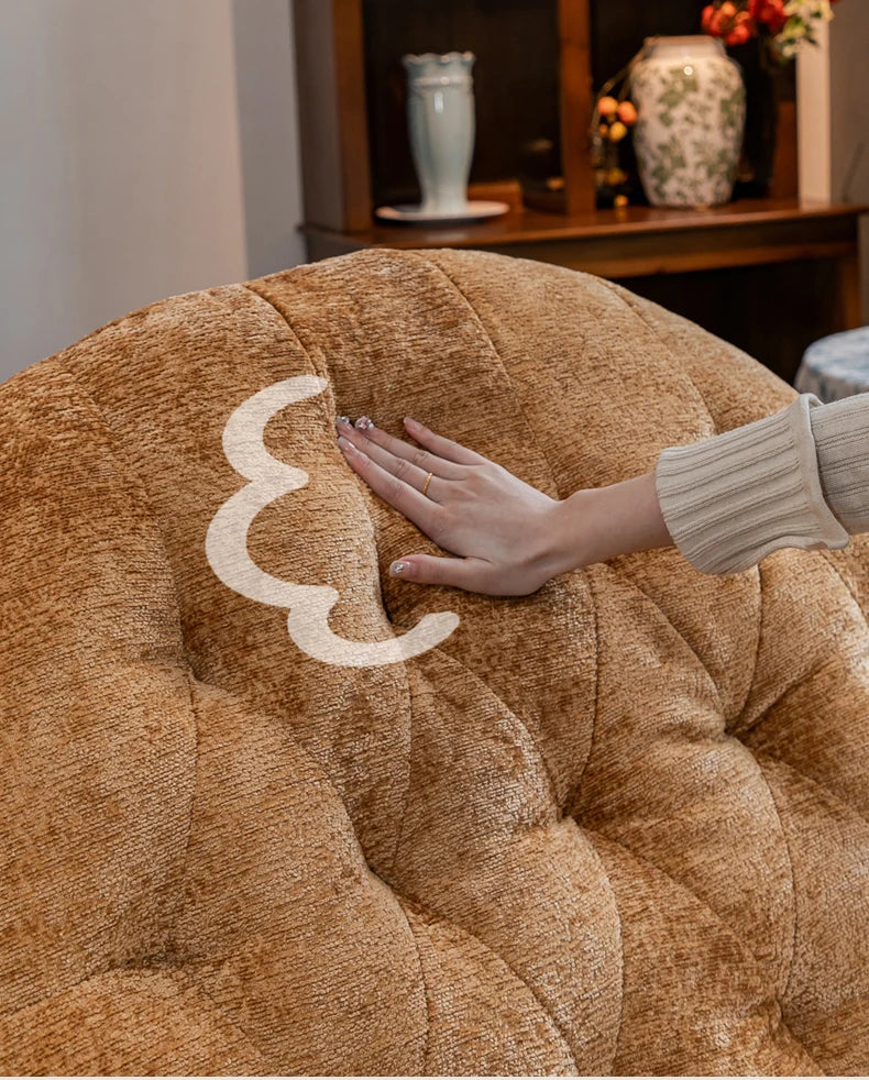 Massage Heating USB Sofa Luxury RotatableVoice Control Single Small Chaise Couch Lounge Modern Velvet Divano Soggiorno Furniture