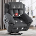 46" Wide Oversize Power Lift Recliner Chair, Extra Large Electric Lift Recliners for Elderly Big, Stand Up Recliner Chair