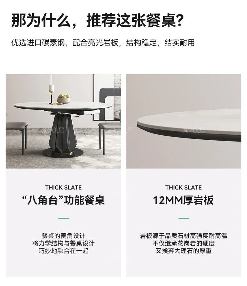 Oval Dining Table Rectangular Round Kitchen Extendable Designer Restaurant Tables Dinning Free Shipping Muebles Sedentary Room c