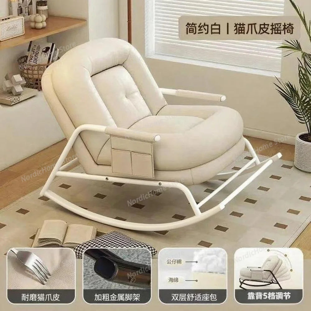 Modern Sofa Living Room Chairs Arm Nordic Designer Relax Living Room Chairs Recliner Balcony Home Furniture Terrace Furniture