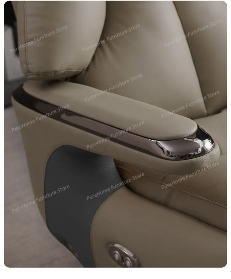 Smart Electric Executive Office Chair with Ventilation - Reclining Massage CEO Chair for Home Professional Use Furniture