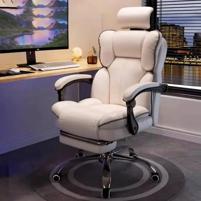 Mobile Ergonomic Office Chair Recliner Computer Bedroom Accent Office Chair Gameing Study Sillas De Oficina Office Furniture