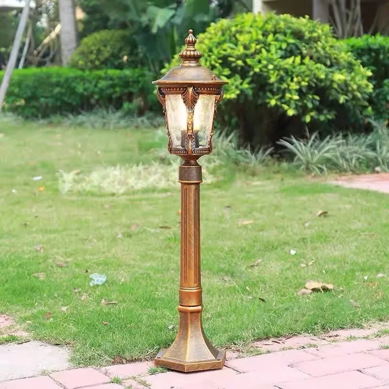 The lamp pole is waterproof IP65 LED solar courtyard