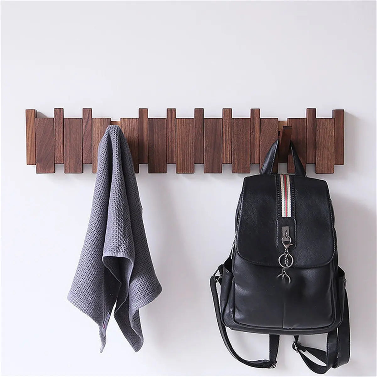 M-Modern-Wall-Mounted Coat Hanger Solid Wood Clothes Hook Door Hanger Coat Rack Home Decoration