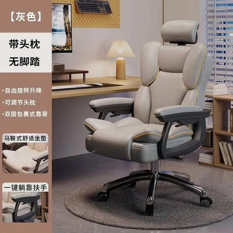 Headrest Folding gaming chairs Leather Luxury Adult Relax Chair Gaming Single Reclining Armchairs Rooms And Sofas Furniture