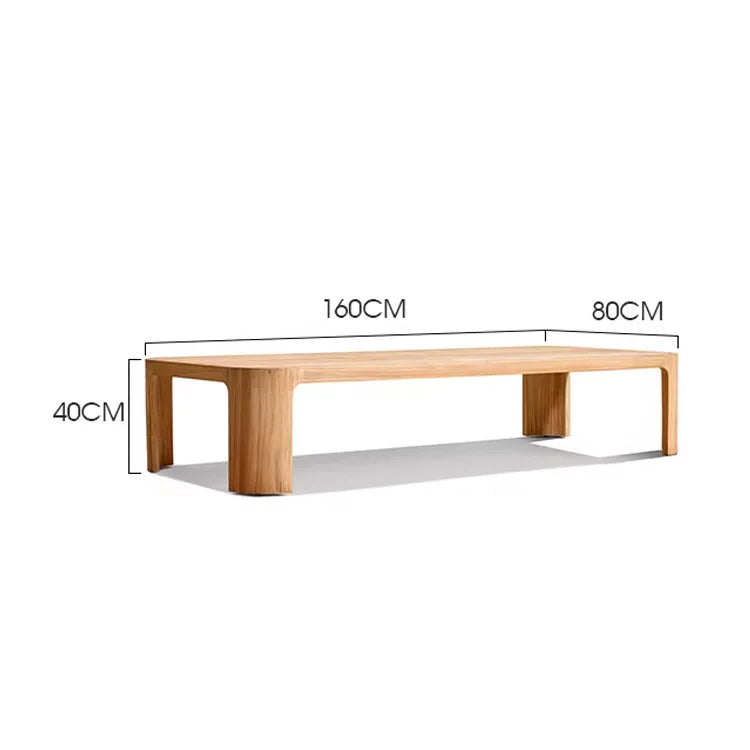 # Luxury Durable Minimalist Design Outdoor Teak Wood Furniture Modern Style Farmhouse Garden Sofa For Hotel Park