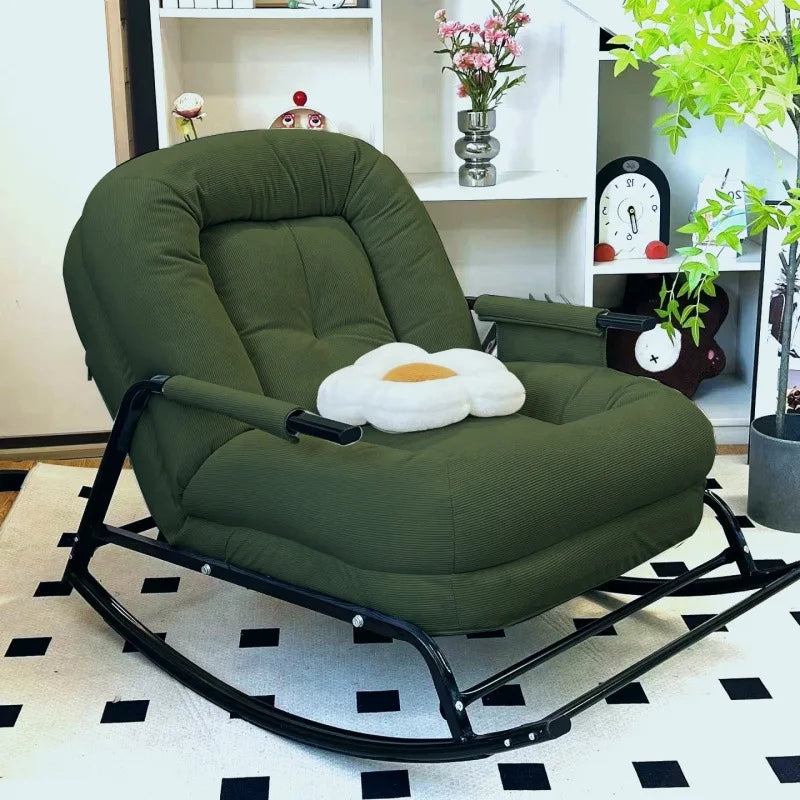 Lazy rocking chair Lazy sofa Home balcony Leisure living room Siesta chair Siesta rocking chair