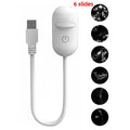 Dual Mode Mini Galaxy Starry Sky Projector Night Light 2-IN-1 Night Light Mode & Starry Sky Mode Furniture Atmosphere Warm Light