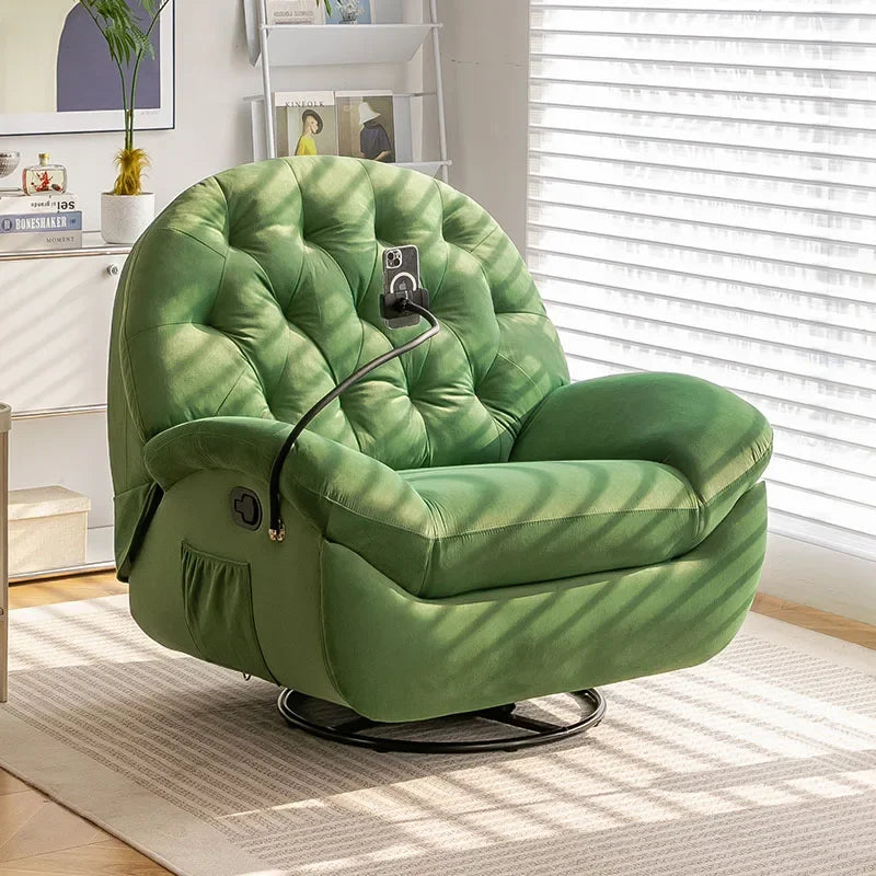 Massage Double Heating Sofa Rocking USB Mobile Phone Bracket Sofa Chair Lounges Single Modern Canape Salon Living Room Furniture