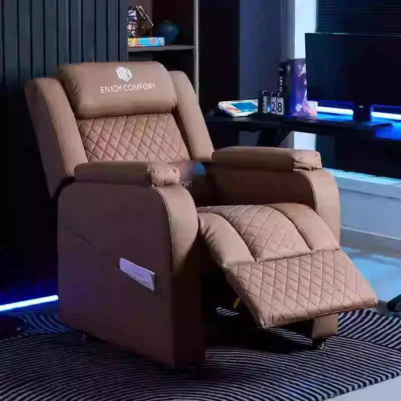 YZ6.15 Comfortable Long Sitting Reclining Multi-Functional Lazy Chair Internet Cafe Gaming Sofa Home Internet Cafe Sofa