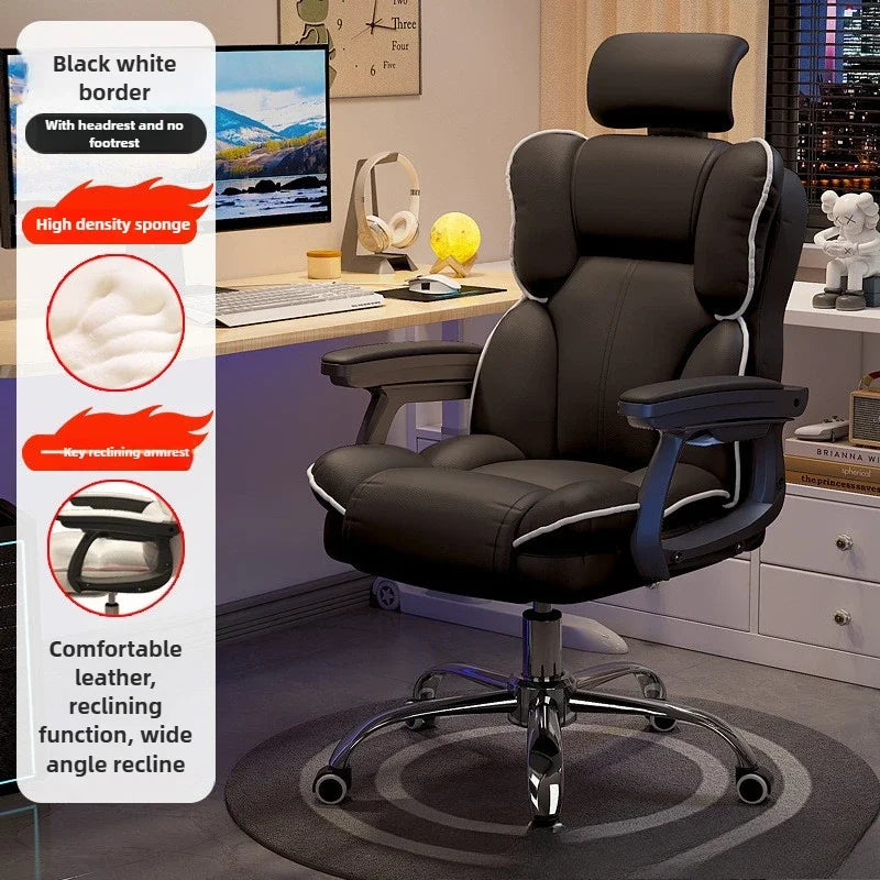 Mobile Ergonomic Office Chair Recliner Computer Bedroom Accent Office Chair Gameing Study Sillas De Oficina Office Furniture