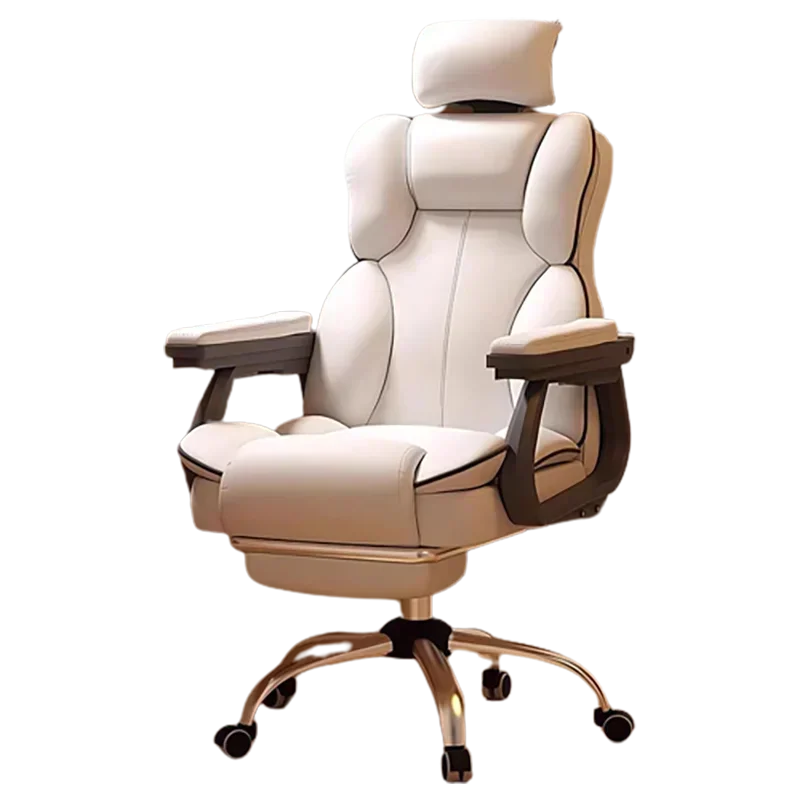 Ergonomic Cushion Office Chair Armrest Back Support Desk Gaming Computer Chair