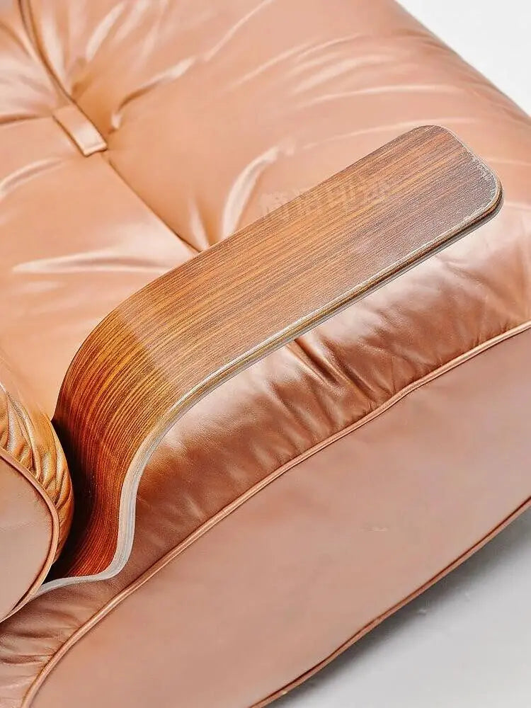 Vintage-style solid wood vintage creative casual lazy lounge chair