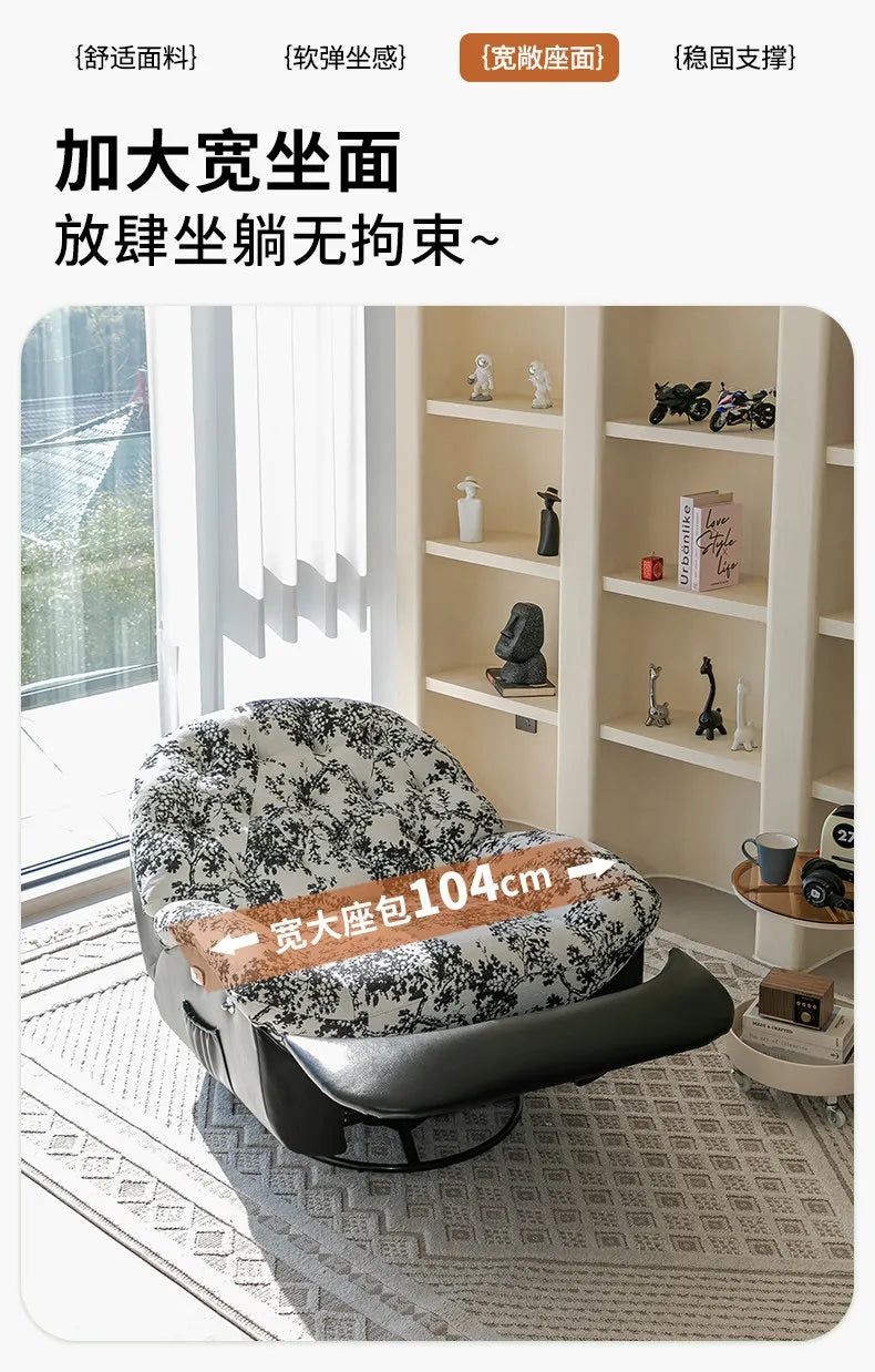 Terrasse Bedroom Living Room Chairs Lounge Relax Cozy Balcony Recliner Chair Accent Designer Mobili Per Il Soggiorno Furniture