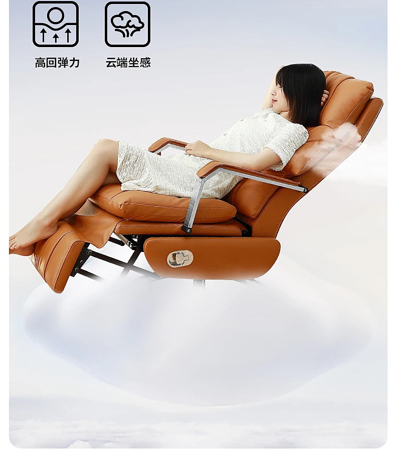 Luxurious Boss Office Chairs Armchair Relaxing Comfort Modern Office Chairs Recliner Sedentary Office Furniture Bureaustoel LLOC