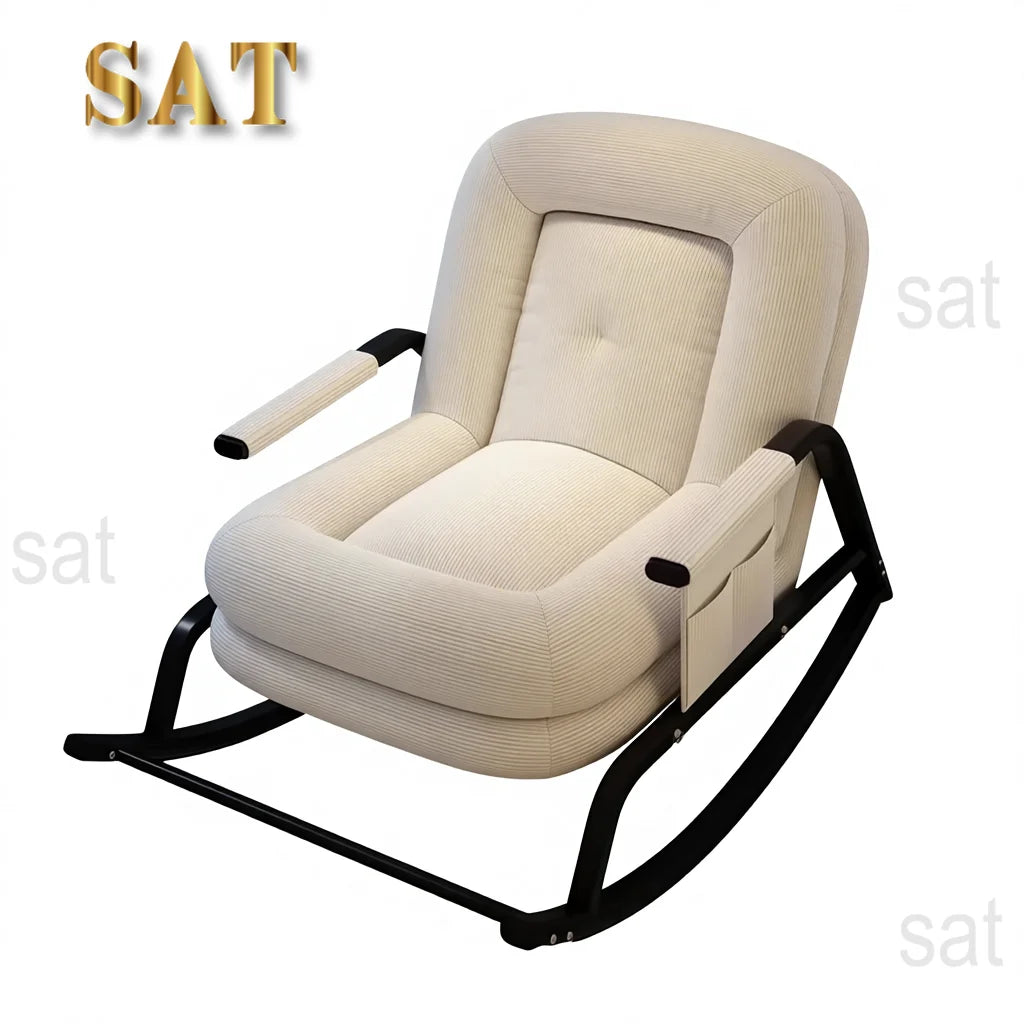 # Modern Ergonomic Fabric Chaise Lounge Chair with Eco-Friendly Design for the Lazy Living Room