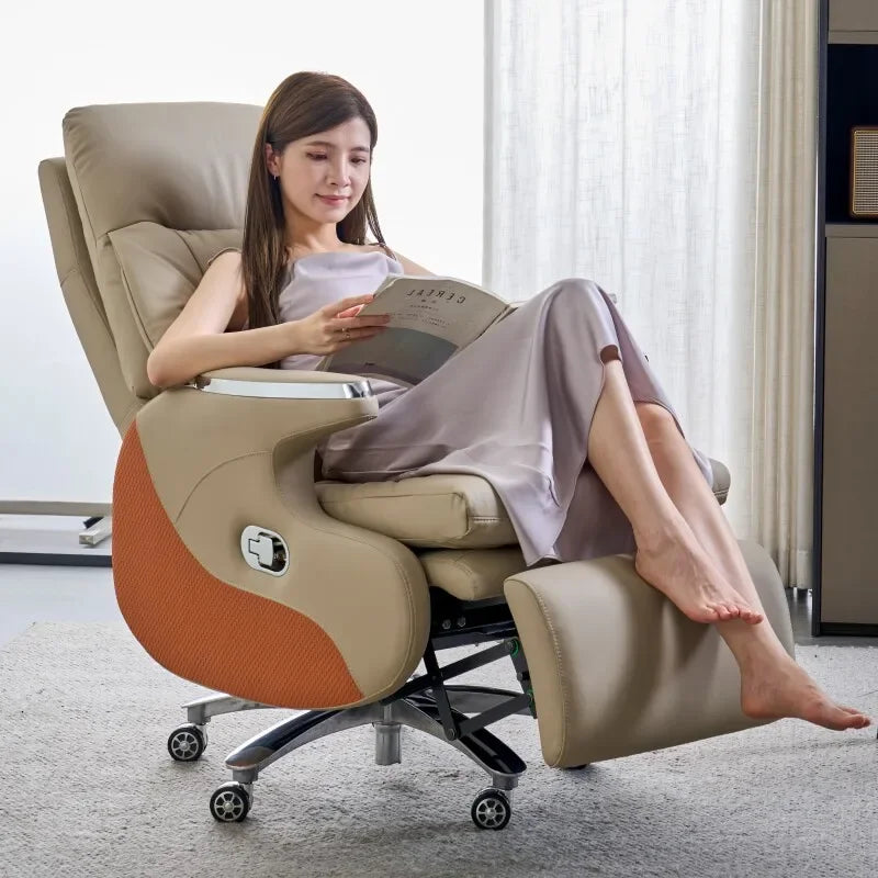PPP Designer Armrest Office Chair Ergonomic Support Pliable Chaise Office Chair Lazyboy Lounge Massage Sillas De Oficina Furnitu