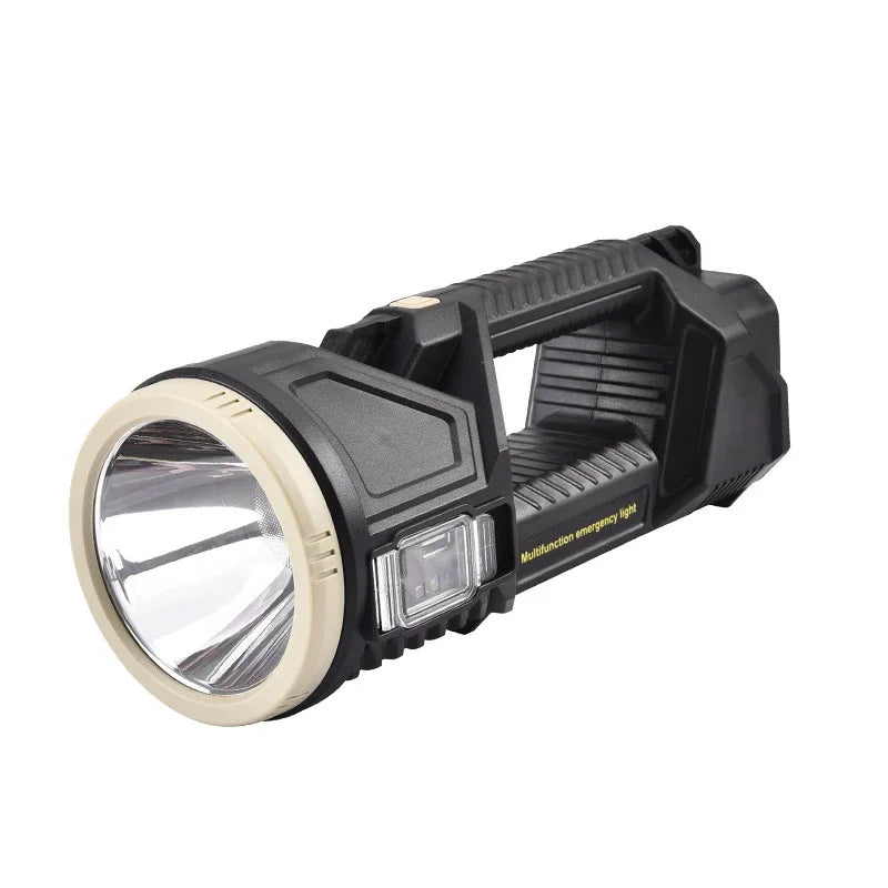 Solar Flashlight Super Bright Usb Rechargeable Long Range Multiple Lighting Modes LED Flashlight Home/outdoor Searchlight