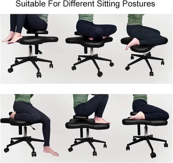Soul Seat Office Chair for Cross Legged Sitting Stool Office Furniture Ergonomic Kneeling Posture Thick Cushion Seat Chair