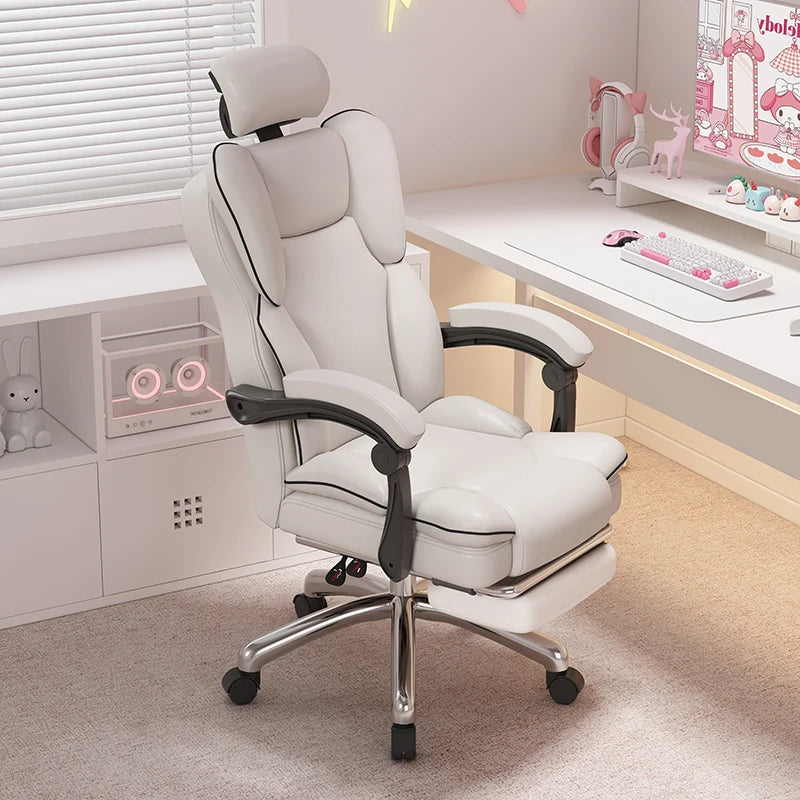 Ergonomic Mobile Office Chair Desk Recliner Dining Office Chair Accent Gamer Home Vanity Chaise De Bureaux Office Furniture