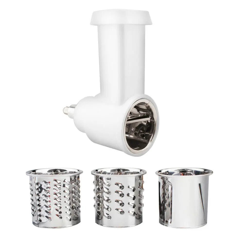 Metal Meat Grinder Attachment for KitchenAid Stand Mixer with 4 Grinding Plates 3 Sausage Tubes 2 Blades