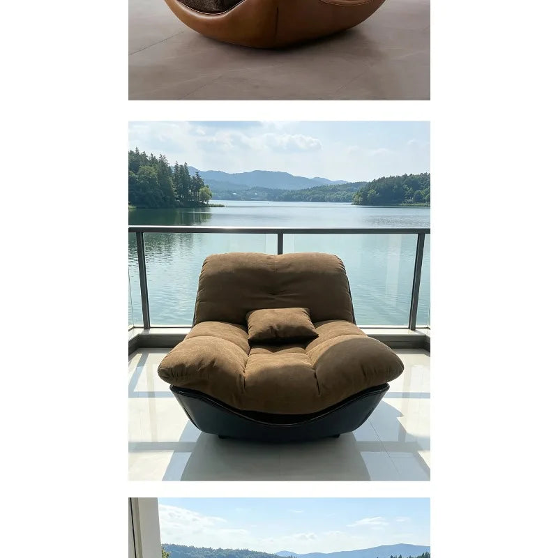 Office Home Balcony Leisure Chair Living Room Single Lazy Sofa Chair