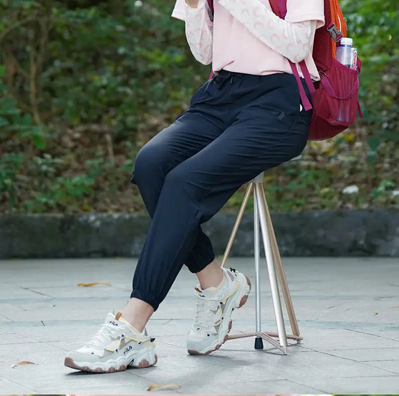 NEW Multifunctional hiking stick Lightweight folding walking stick chair telescopic climbing stick  walking cane equipment
