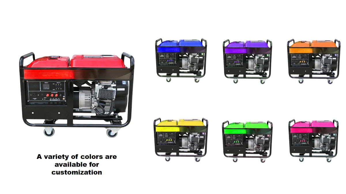 Yhs 3600W 5KVA Silent Portable Inverter Duel Fuel Generators Small Silent Generator Sets 240V/230V For Home Use Stocked