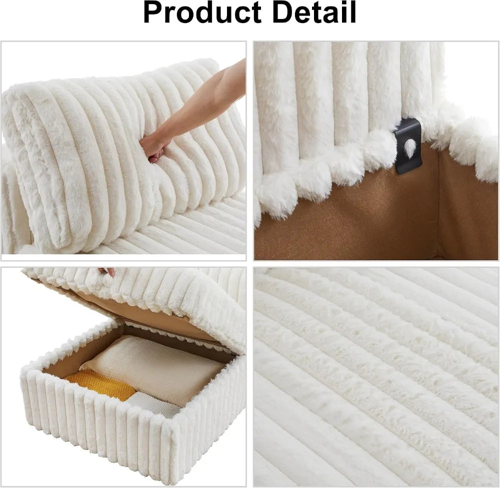 Modular Sectional Sofa Couches L-Shape Couch 3 Seat Modular Sofa Memory Foam Sectional Couches for Living Room,, Customized