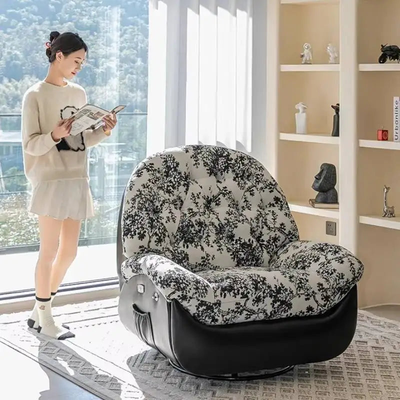 Terrasse Bedroom Living Room Chairs Lounge Relax Cozy Balcony Recliner Chair Accent Designer Mobili Per Il Soggiorno Furniture