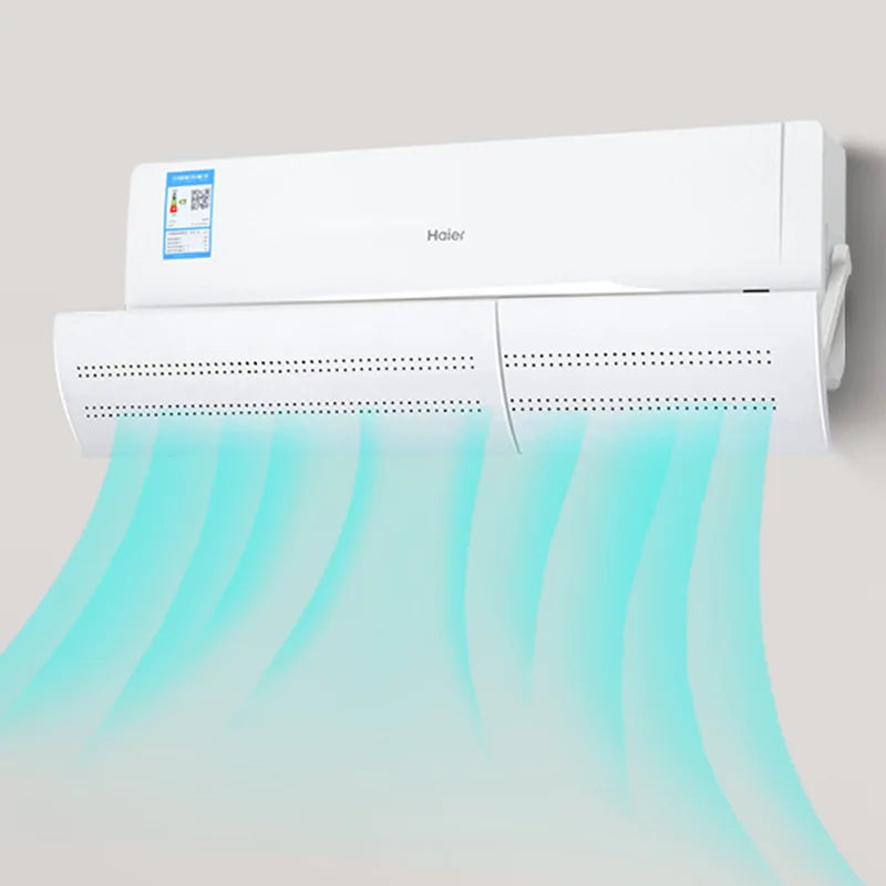 Air Conditioner Wind Deflector, Postpartum Baby Infant Anti-Direct Blow Air Duct Cover Air Outlet Wind Deflector Hanging Unit Wi