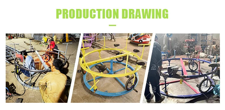 Factory Manufacturing Kindergarten Multi-person Tricycle 8 Seats Cheap Price Kids Toy Car for Salepromote sales