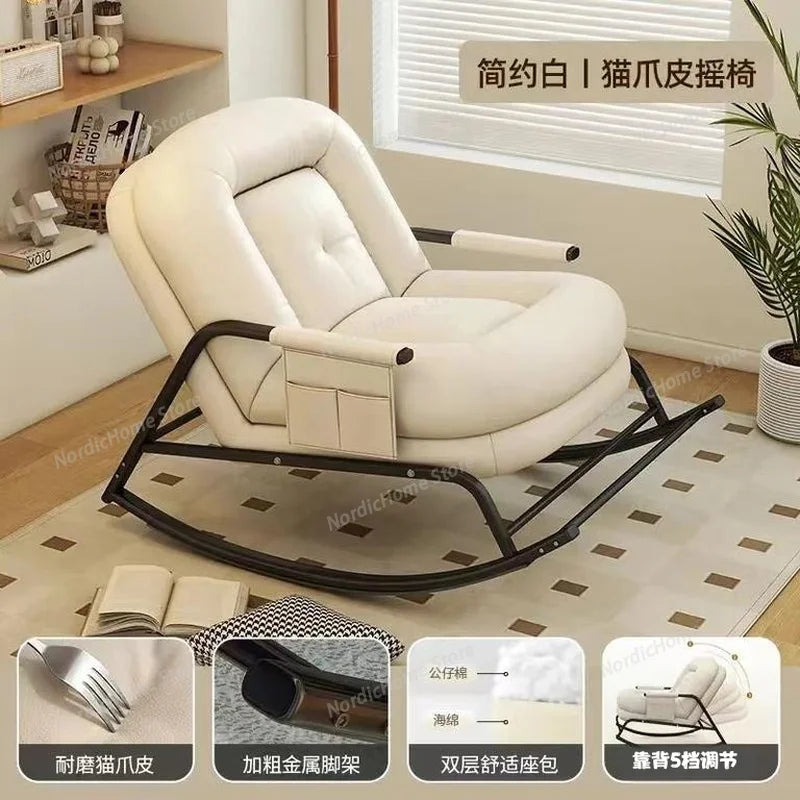 Modern Sofa Living Room Chairs Arm Nordic Designer Relax Living Room Chairs Recliner Balcony Home Furniture Terrace Furniture