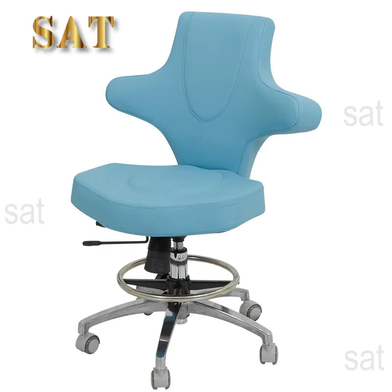 * Hospital Modern Ultrasound Examination Dental Chair Multi-function Rotation Lifting PU Leather Medical Use
