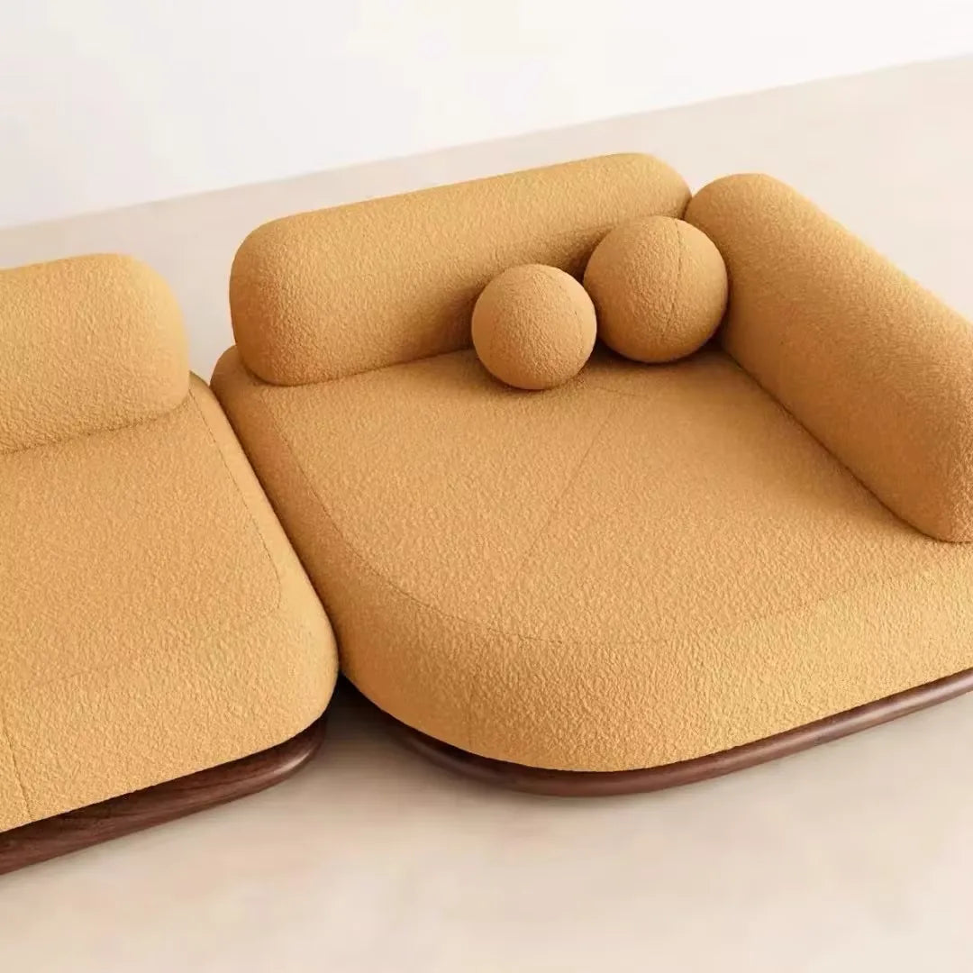 #Italian Luxury Multi-Person Sectional Sofa One Seat Set for Modern Hotels for Waiting Area & Negotiation Light & Stylish