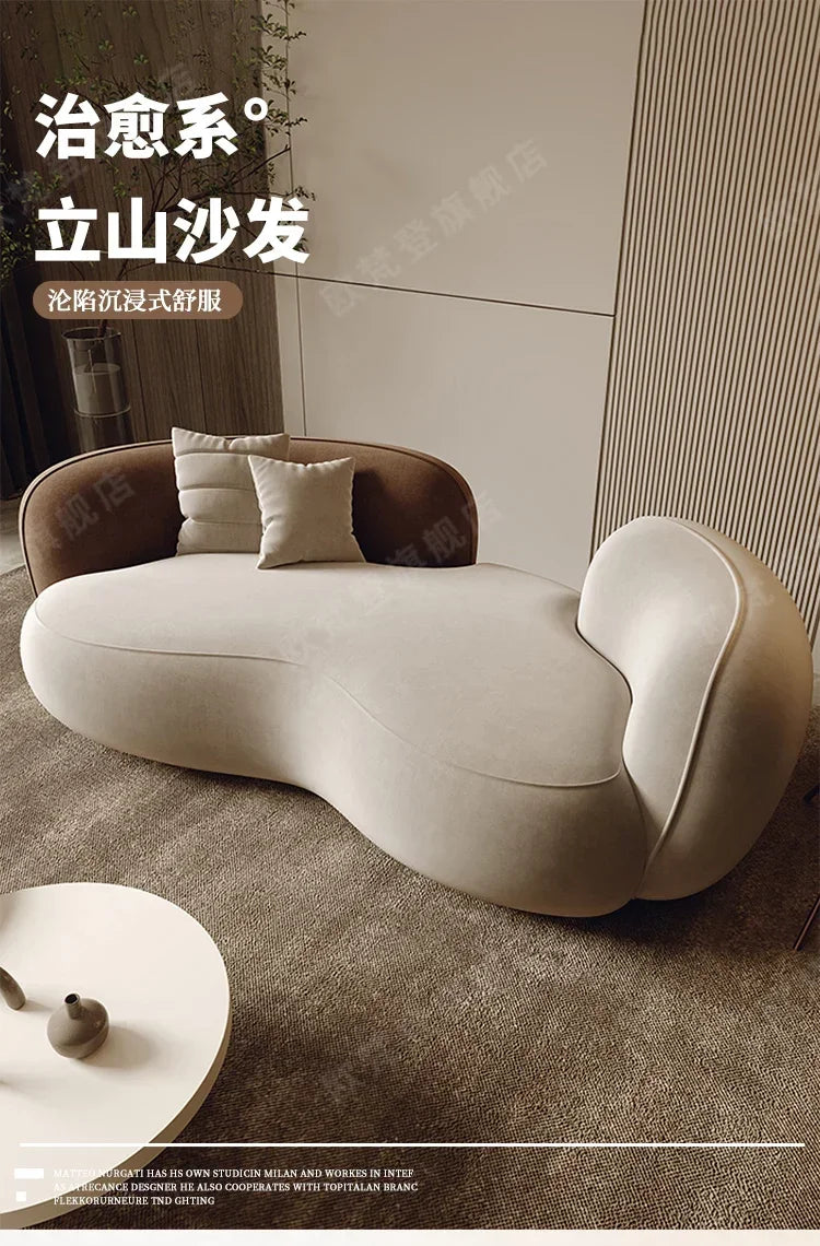 G153 Seating 2 Seater Design Sofa Modern Luxury Salon Minimalist Living Room Sofas Comfortable Office Lounge Living Room Furnitu