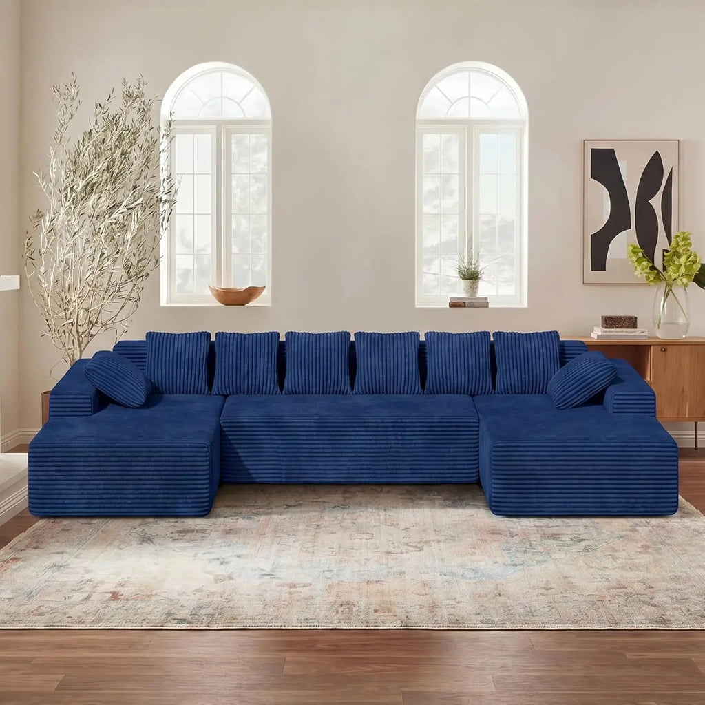 Modular Sectional Sofa Couches L-Shape Couch 3 Seat Modular Sofa Memory Foam Sectional Couches for Living Room,, Customized