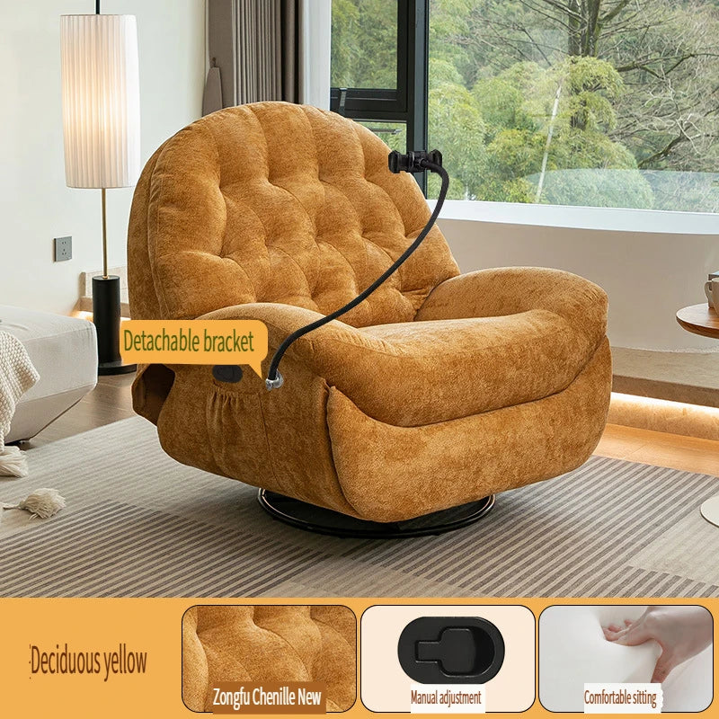 Modern lazy rocking chair recliner household furniture multi-functional living room adjustment electric single chair