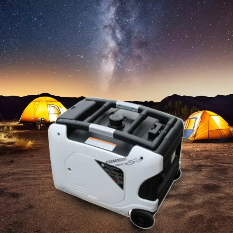 Inverter Generator 50/60HZ10kva Portable Household Gasoline Generator 220V 380V Gasoline Power 1kw 2kw 3kw 5kw 7kw 8kw 10kw