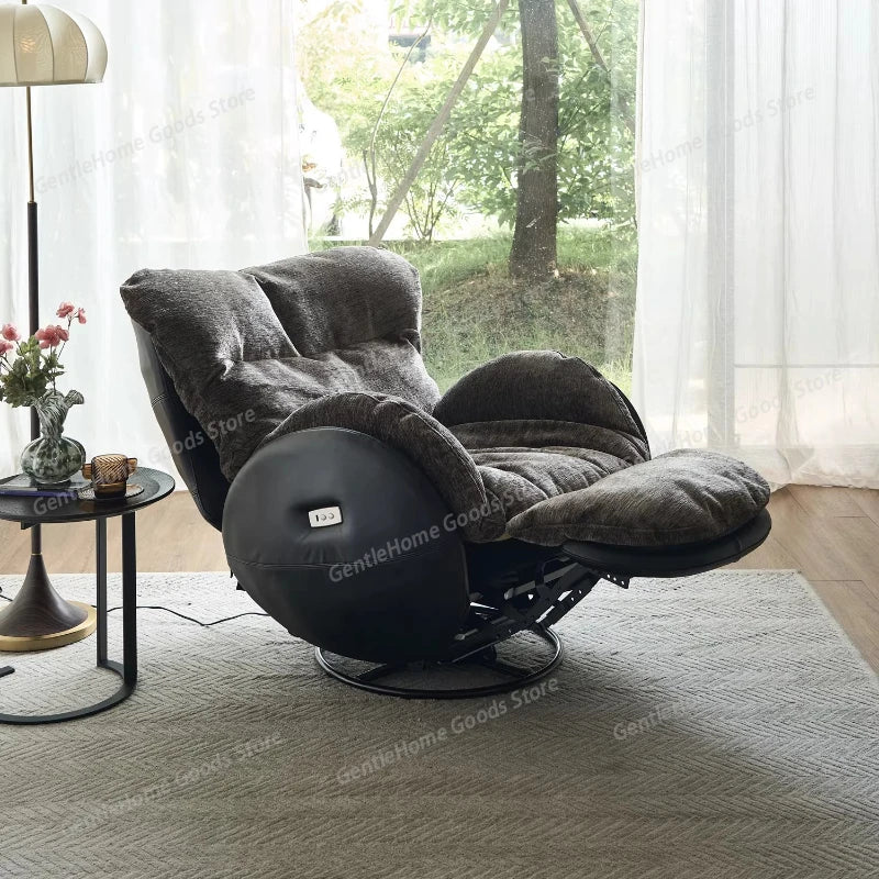 Armrest Fabric Electric Sofa Living Room Luxury Black Apartments Electric Sofa Oversized Relax Sofa De Luxo Furniture Home