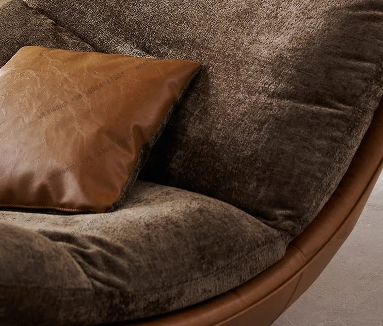 Nordic creative modern minimalist living room leisure chair sofa lazy sofa bedroom senior chair
