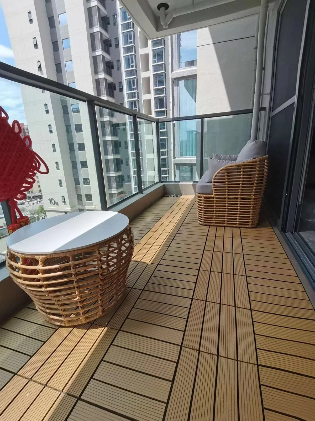 Nordic Hotel Outdoor Rattan Garden Sofas B&B Villa Garden Simple Courtyard Waterproof Sun Protection Lazy Sofa Outdoor Furniture